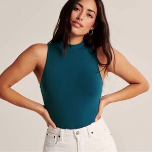 Abercrombie Seamless Mockneck Bodysuit Soft AF Collection
